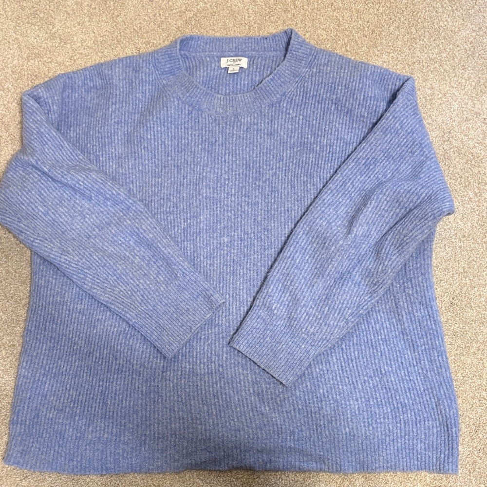 J. Crew Sky Blue Crewneck Sweater